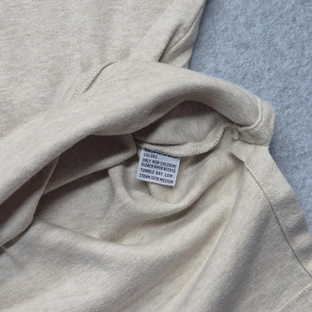 Polo Ralph Lauren Shirt Mens XL Beige Heather Pique Mesh Short Sleeve Pony Prep